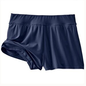 LANDSEND Women’s Plus 3” Inseam Swim Shorts With Control Panty, SPF 50